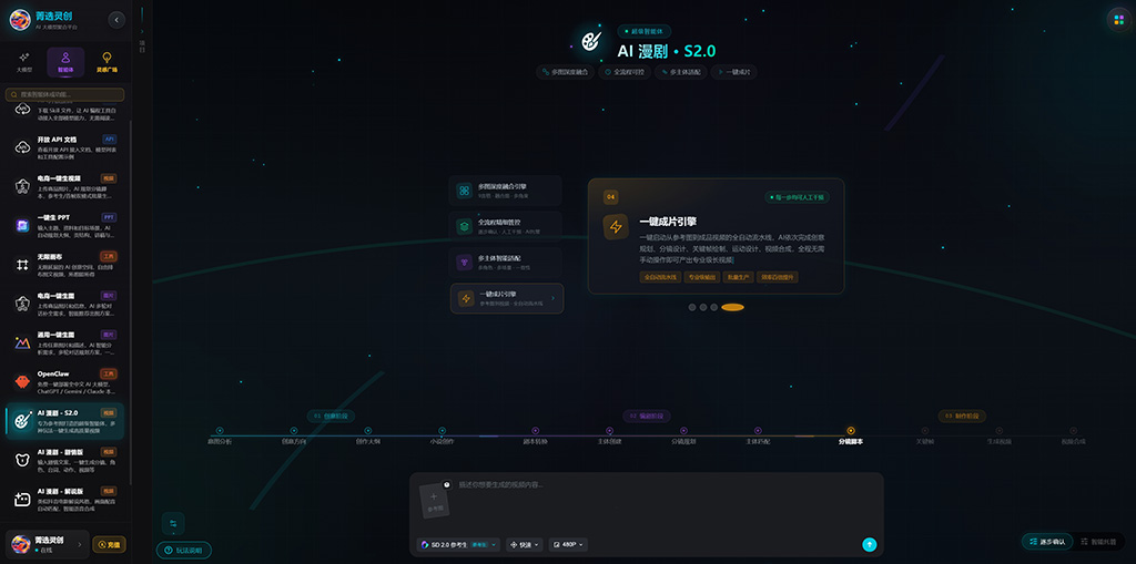 AI漫剧创作方向示例素材